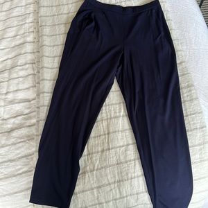NWT PS/PP Eileen Fisher slim ankle slouchy pant